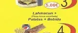 4 - Lahmacun + Patatas + Bebida